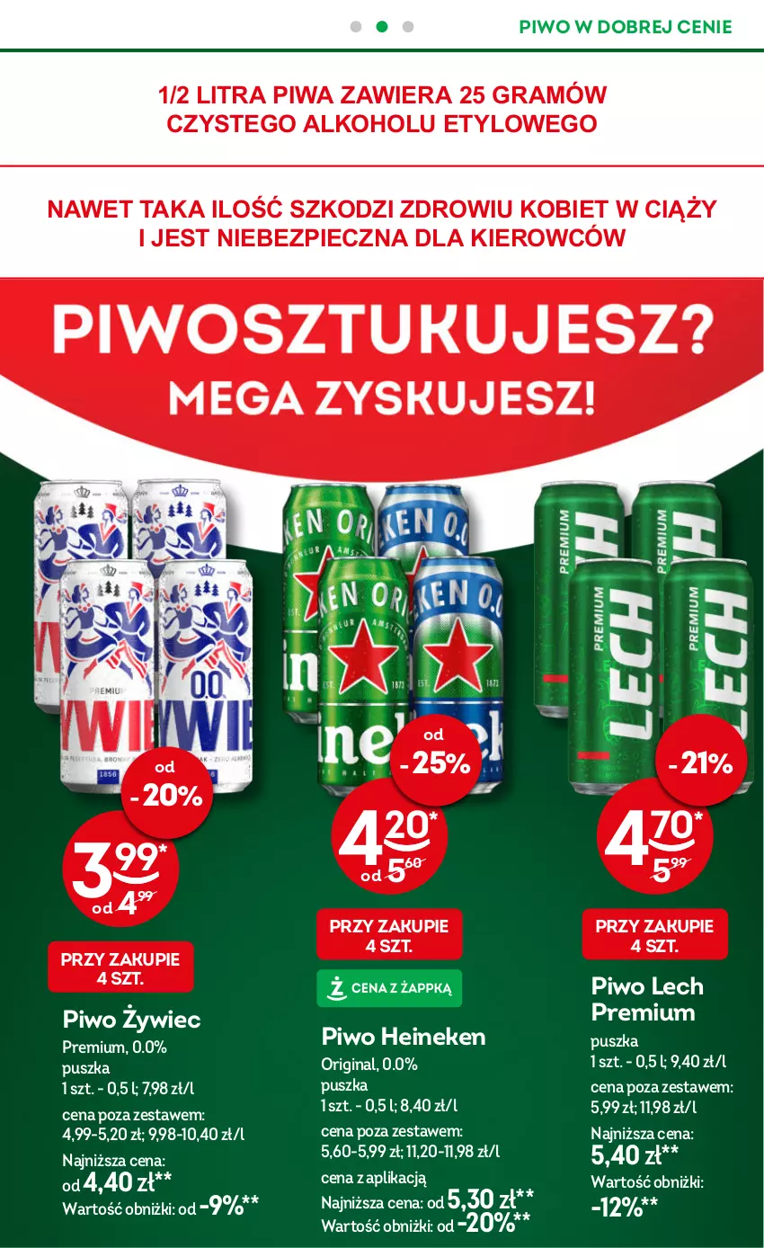 Gazetka promocyjna Żabka - ważna 18.12.2025 do 01.01.2026 - strona 38 - produkty: Gin, Gra, Heineken, Lech Premium, Piec, Piwa, Piwo