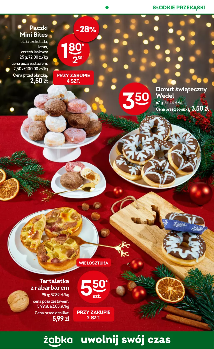 Gazetka promocyjna Żabka - ważna 18.12.2025 do 01.01.2026 - strona 43 - produkty: Czekolada, Donut, Tarta