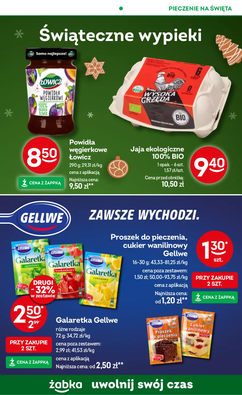 Gazetka promocyjna Żabka - ważna 18.12.2025 do 01.01.2026 - strona 61 - produkty: Cukier, Cukier wanilinowy, Gala, Galaretka, Jaja, Piec, Proszek do pieczenia