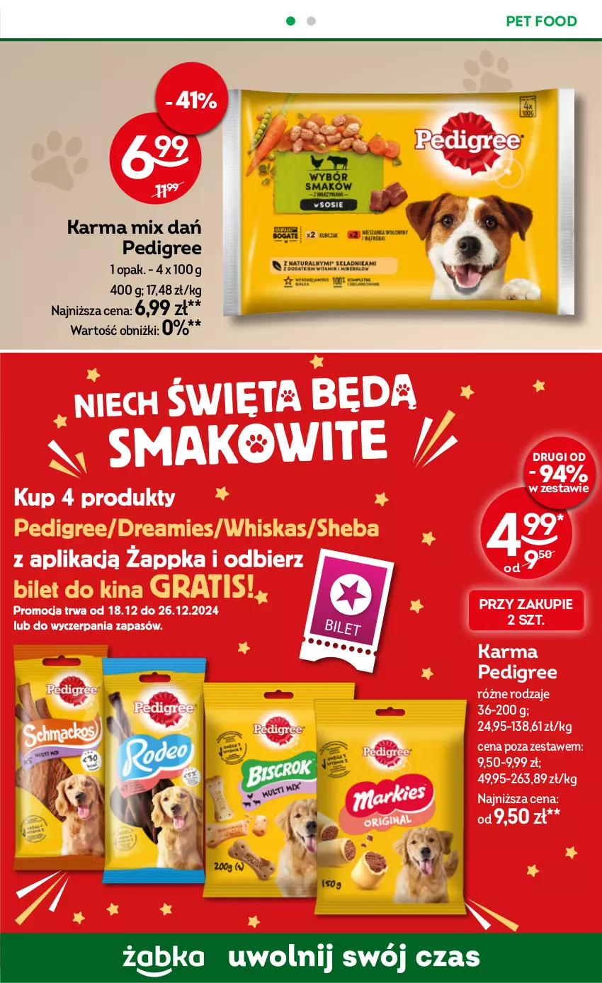 Gazetka promocyjna Żabka - ważna 18.12.2025 do 01.01.2026 - strona 69 - produkty: Pedigree