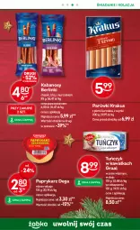 Gazetka promocyjna Żabka - Gazetka - ważna od 01.01 do 01.01.2026 - strona 46 - produkty: Kurczak, Krakus, Sos, Gra, Paprykarz, Parówki, Papryka, Kawa, Dega, Tuńczyk, Kabanos, Graal, Olej, Berlinki