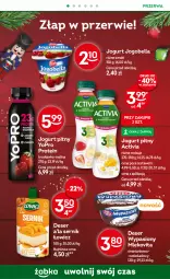 Gazetka promocyjna Żabka - Gazetka - ważna od 01.01 do 01.01.2026 - strona 50 - produkty: Ser, Bell, Jogurt, Mlekovita, Activia, Bella, Deser, Jogobella, Jogurt pitny, Mleko
