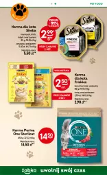 Gazetka promocyjna Żabka - Gazetka - ważna od 01.01 do 01.01.2026 - strona 70 - produkty: Kurczak, Warzywa, Pur, Mus, Friskies, Purina, Drób, Sheba, Wołowina