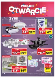 Gazetka promocyjna Carrefour - Gazetka Wielkie Otwarcie Carrefour Kielce - Gazetka - ważna od 03.10 do 03.10.2022 - strona 22 - produkty: Por, Garnek, Termometr, Aquaphor, Talerz, Patelnia, Komplet obiadowy