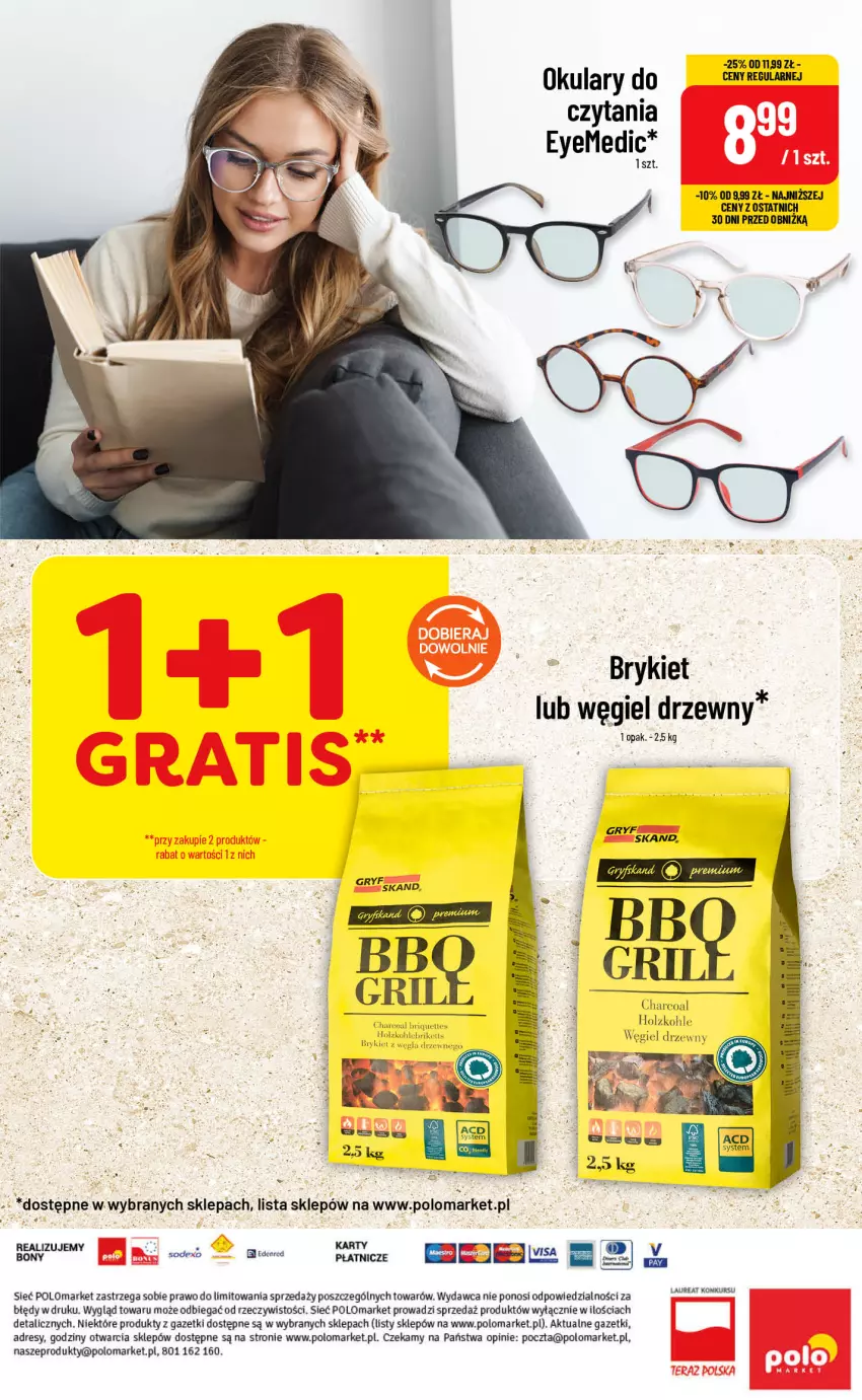 Gazetka promocyjna PoloMarket - Oferta NF od 26.08 - ważna 26.08 do 01.09.2026 - strona 6 - produkty: Dres, Gra, Gry, Laur, Okulary do czytania, Tera, Węgiel drzewny