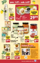 Gazetka promocyjna Aldi - Pełna oferta - Gazetka - ważna od 06.07 do 06.07.2024 - strona 21 - produkty: Sos, Ser, Oliwki, Stół, Sos czosnkowy, Karczochy, Tuńczyk, Oliwa z oliwek, Małże, Oliwa