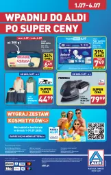 Gazetka promocyjna Aldi - Pełna oferta - Gazetka - ważna od 06.07 do 06.07.2024 - strona 44 - produkty: Por, Gra, Papier, Kurtka, O nas, Tera, Papier toaletowy, Szlifierka, Biuro, Masło