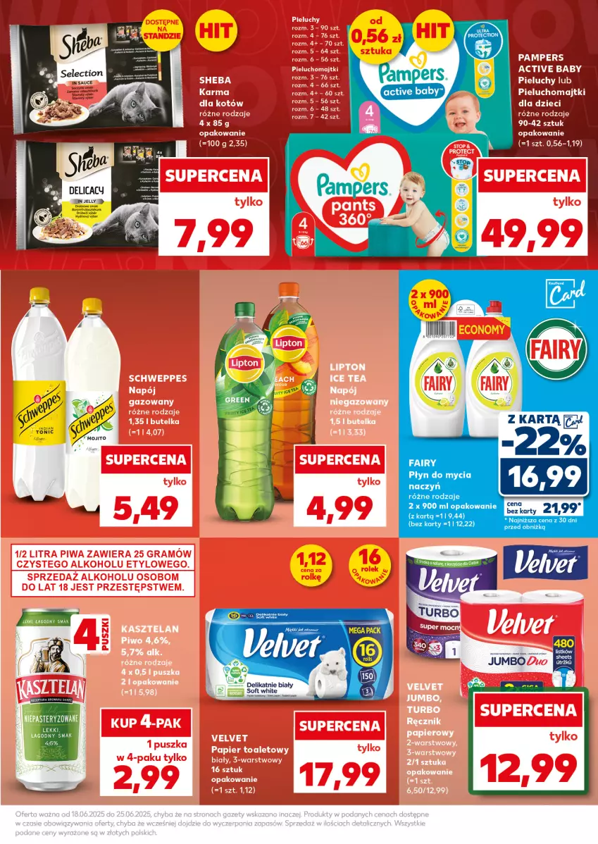Gazetka promocyjna Kaufland - Mocny Start - ważna 23.06 do 25.06.2025 - strona 11 - produkty: Bell, Fa, Fairy, Płyn do mycia, Sos