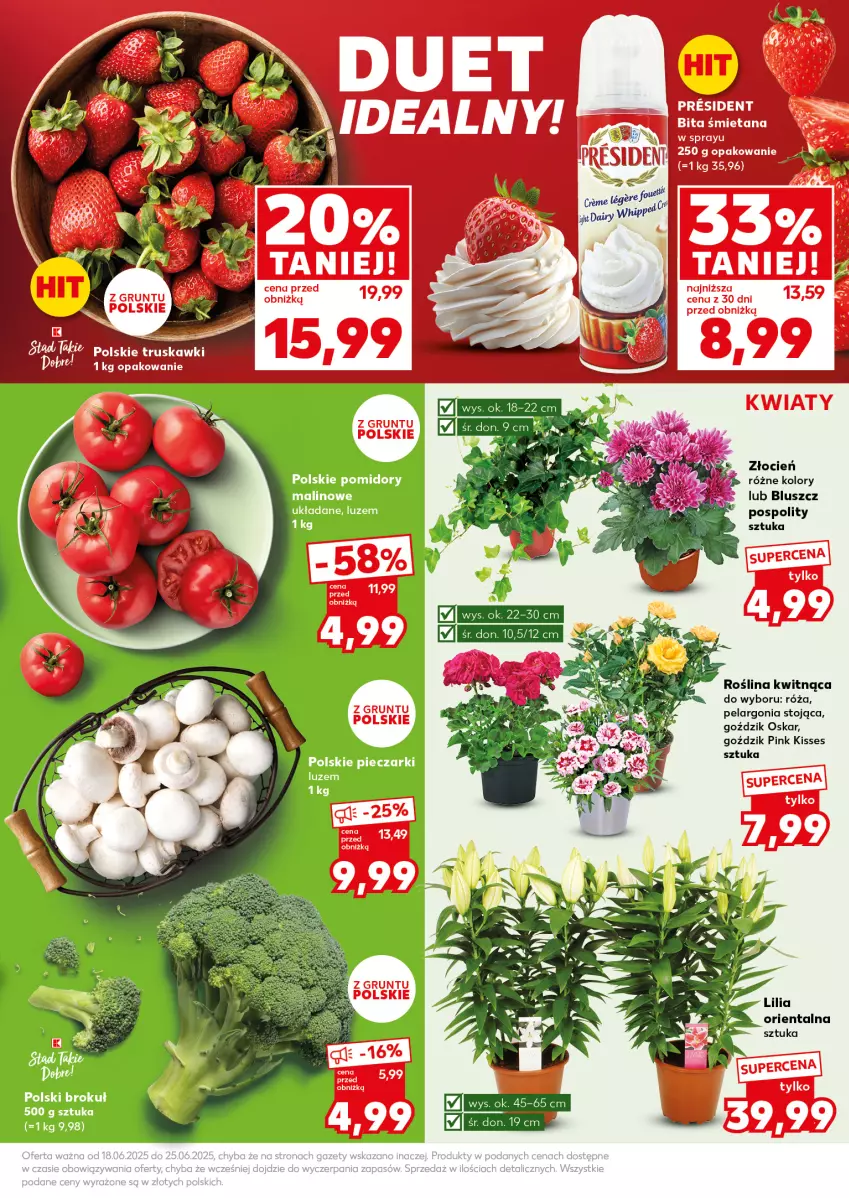 Gazetka promocyjna Kaufland - Mocny Start - ważna 23.06 do 25.06.2025 - strona 13 - produkty: Cień, Grunt, Piec, Pomidory, Róża