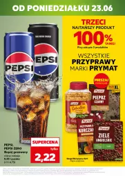 Gazetka promocyjna Kaufland - Mocny Start - Gazetka - ważna od 25.06 do 25.06.2025 - strona 3 - produkty: Prymat, Przyprawy, Pepsi, Napój gazowany, Waga, Napój