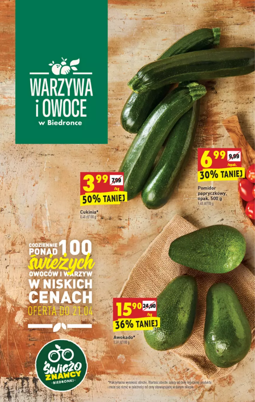 Gazetka promocyjna Biedronka - W tym tygodniu PN - ważna 19.04 do 25.04.2021 - strona 8 - produkty: Warzywa