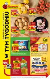 Gazetka promocyjna Biedronka - W tym tygodniu PN - Gazetka - ważna od 25.04 do 25.04.2021 - strona 1 - produkty: Kurczak, Rama, Pieluchy, O Bag, Ziemniaki, Dada, , Orka