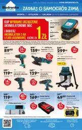 Gazetka promocyjna Biedronka - Home - Gazetka - ważna od 03.01 do 03.01.2026 - strona 4 - produkty: Odkurzacz, Odkurzacz przemysłowy, Acer, Prostownik, Kosz, Warka, Tarka, Wkręt, Rower, Wkrętarka, Szlifierka, Wideorejestrator, Akumulator