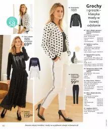 Gazetka promocyjna Bonprix - Powiew wiosny - Gazetka - ważna od 17.07 do 17.07.2022 - strona 10 - produkty: Spódnica, Sweter, Gin, Wełna, Legginsy, Spodnie, Groch