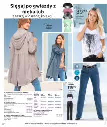 Gazetka promocyjna Bonprix - Powiew wiosny - Gazetka - ważna od 17.07 do 17.07.2022 - strona 24 - produkty: Sweter, T-shirt, Parka, Dżinsy, Wełna