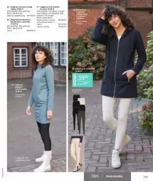 Gazetka promocyjna Bonprix - Powiew wiosny - Gazetka - ważna od 17.07 do 17.07.2022 - strona 45 - produkty: Gin, Kozaki, Dres, Wełna, Legginsy, Sukienka, Bluza