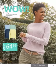 Gazetka promocyjna Bonprix - Powiew wiosny - Gazetka - ważna od 17.07 do 17.07.2022 - strona 47 - produkty: Sweter, Ser, Kawa, Wełna, Limonka