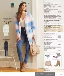 Gazetka promocyjna Bonprix - Powiew wiosny - Gazetka - ważna od 17.07 do 17.07.2022 - strona 49 - produkty: Torebka, Sweter, Królewski, Kawa, Dżinsy, Wełna, Sukienka, Botki