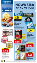 Gazetka promocyjna Lidl - GAZETKA - Gazetka - ważna od 03.01 do 03.01.2024 - strona 38 - produkty: Serek wiejski, Sok, Ser, Kawa, Wazon, Serek, Pilos, Krem orzechowy, Baton, Olej, Brownie