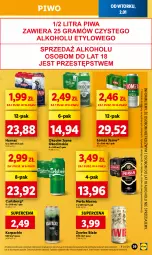 Gazetka promocyjna Lidl - GAZETKA - Gazetka - ważna od 03.01 do 03.01.2024 - strona 41 - produkty: Piwo, Koc, Karp, Perła, Carlsberg, Okocim, Harnaś