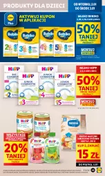 Gazetka promocyjna Lidl - GAZETKA - Gazetka - ważna od 03.01 do 03.01.2024 - strona 45 - produkty: HiPP, Ryż, Mus, Bebiko, Smoothie, Dzieci, Nestlé, Mleko