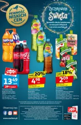 Gazetka promocyjna Auchan - Pewność Niskich Cen Supermarket - Gazetka - ważna od 27.11 do 27.11.2024 - strona 14 - produkty: Ser, Coca-Cola, Tera, Lipton, Tymbark, Fanta, Sprite, Napój, Fa