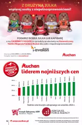 Gazetka promocyjna Auchan - Pewność Niskich Cen Supermarket - Gazetka - ważna od 27.11 do 27.11.2024 - strona 6 - produkty: Por, Kosz