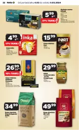 Gazetka promocyjna Netto - Artykuły spożywcze - Gazetka - ważna od 09.03 do 09.03.2024 - strona 22 - produkty: Earl Grey, Kawa rozpuszczalna, Inka, Kawa ziarnista, Dallmayr, Kawa mielona, Kawa, Dilmah, Herbata czarna, Jacobs, Herbata
