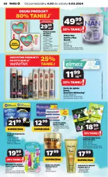 Gazetka promocyjna Netto - Artykuły spożywcze - Gazetka - ważna od 09.03 do 09.03.2024 - strona 26 - produkty: Naturell, Pantene, Pampers, Tropical, Majtki, Pasta do zębów, NAN Optipro, Maska do włosów, Venus, Szynka, Always, Podpaski, Gillette, Dzieci, Maszynka, Odżywka, Pieluchomajtki, Maszynka do golenia, Elmex, Maska, Blend-a-Med, Nestlé, Naturella, Mleko