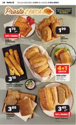 Gazetka promocyjna Netto - Artykuły spożywcze - Gazetka - ważna od 09.03 do 09.03.2024 - strona 28 - produkty: Ser, Fanta, Chleb, Bułka, Szpinak, Fa