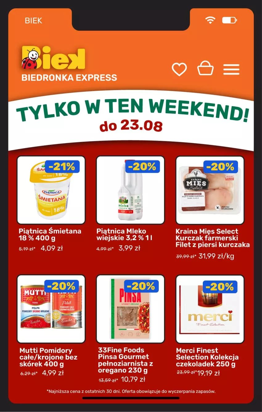 Gazetka promocyjna Biedronka - BIEK - ważna 21.08 do 28.08.2026 - strona 6