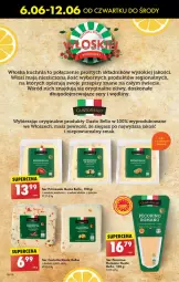 Gazetka promocyjna Biedronka - od Czwartku - Gazetka - ważna od 12.06 do 12.06.2024 - strona 28 - produkty: Sok, Ser, Gin, Bell, Kuchnia, Pecorino, Caciotta