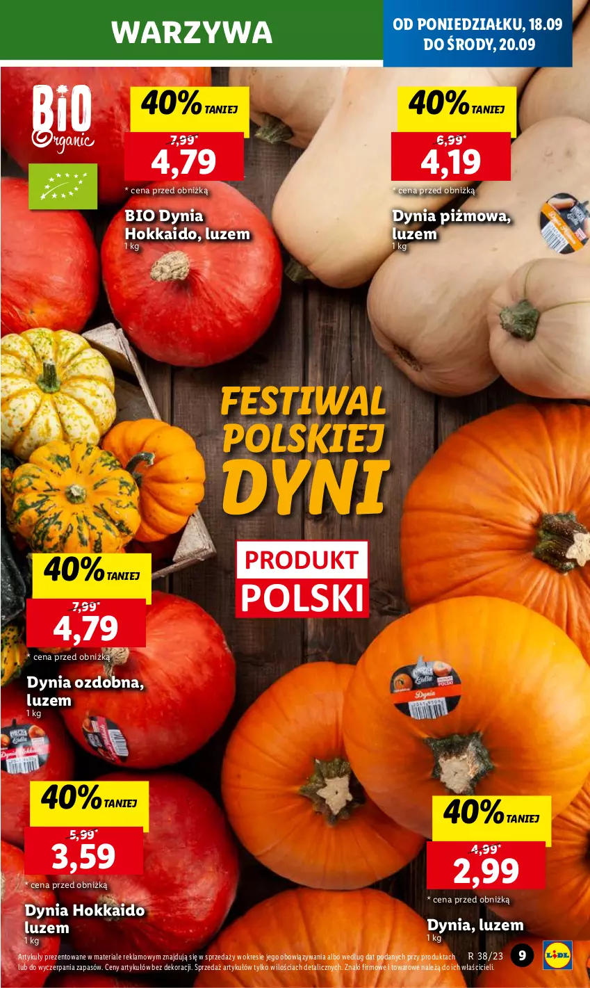 Gazetka promocyjna Lidl - GAZETKA - ważna 18.09 do 20.09.2023 - strona 15 - produkty: Warzywa