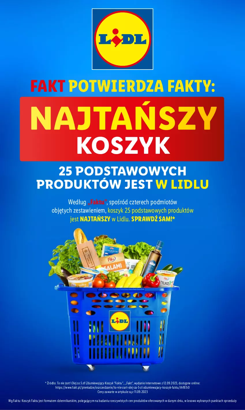 Gazetka promocyjna Lidl - GAZETKA - ważna 18.09 do 20.09.2023 - strona 2 - produkty: Fa, Kosz, Olej