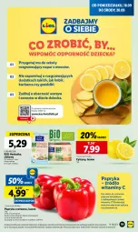 Gazetka promocyjna Lidl - GAZETKA - Gazetka - ważna od 20.09 do 20.09.2023 - strona 19 - produkty: Torebka, Gra, Papryka czerwona, Papryka, Cytryny, Olej