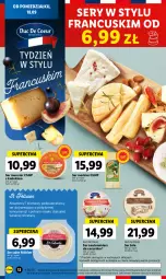 Gazetka promocyjna Lidl - GAZETKA - Gazetka - ważna od 20.09 do 20.09.2023 - strona 22 - produkty: Ser, Brie, Aksam