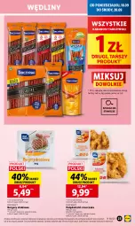 Gazetka promocyjna Lidl - GAZETKA - Gazetka - ważna od 20.09 do 20.09.2023 - strona 31 - produkty: Kurczak, Tarczyński, Polędwiczki z kurczaka, Burger, Kabanos