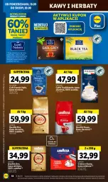 Gazetka promocyjna Lidl - GAZETKA - Gazetka - ważna od 20.09 do 20.09.2023 - strona 40 - produkty: Kawa ziarnista, Bell, Kawa mielona, Kawa, Lavazza, Bella, Olej