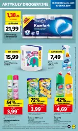 Gazetka promocyjna Lidl - GAZETKA - Gazetka - ważna od 20.09 do 20.09.2023 - strona 49 - produkty: Papier, Ręcznik kuchenny, Papier toaletowy, Ręcznik, Odświeżacz powietrza, Płyn do mycia, Sidolux, Flora