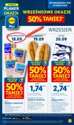 Gazetka promocyjna Lidl - GAZETKA - Gazetka - ważna od 20.09 do 20.09.2023 - strona 5 - produkty: Ser, PIKOK, Pilos, Chleb, Masło, Olej