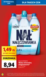 Gazetka promocyjna Lidl - GAZETKA - Gazetka - ważna od 20.09 do 20.09.2023 - strona 8 - produkty: Nałęczowianka, Woda mineralna, Woda