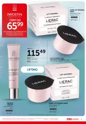 Gazetka promocyjna Ziko - Gazetka Ziko Dermo - Gazetka - ważna od 25.03 do 25.03.2026 - strona 5 - produkty: Ser, Gra, Krem na noc, Lierac, Iwostin, Krem pod oczy, Krem na dzień