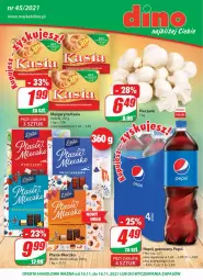 Gazetka promocyjna Dino - Gazetka - Gazetka - ważna od 16.11 do 16.11.2021 - strona 1 - produkty: JBL, Mleczko, Margaryna, Napój gazowany, Ptasie mleczko, Kasia, Napój