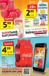 Gazetka promocyjna Intermarche - Gazetka - ważna od 06.07 do 06.07.2022 - strona 1 - produkty: Coca-Cola, POLMLEK, Pomidor malinowy, Mleko