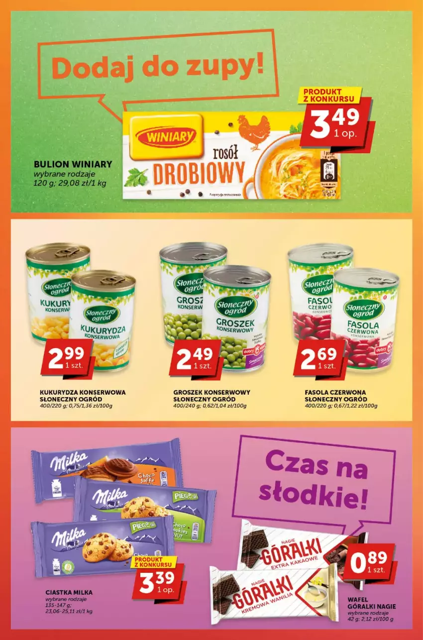 Gazetka promocyjna ABC - ważna 15.06 do 27.06.2023 - strona 7 - produkty: Fa, Fasola, Groszek, Kukurydza, Kukurydza konserwowa, Ogród, Ser