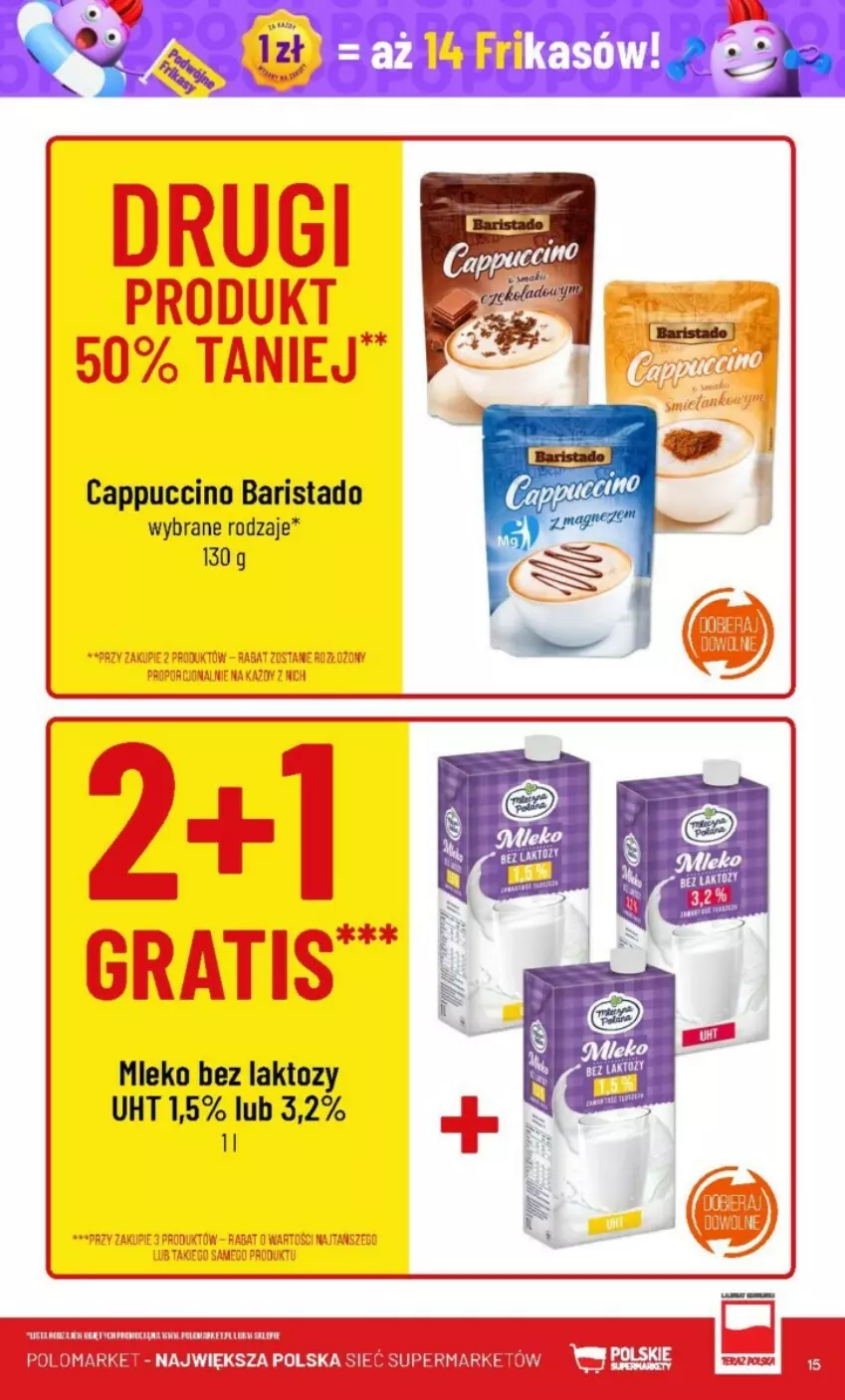 Gazetka promocyjna PoloMarket - ważna 26.06 do 02.07.2024 - strona 7 - produkty: Cappuccino, Mleko, Mleko bez laktozy