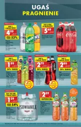 Gazetka promocyjna Biedronka - W tym tygodniu  PL - Gazetka - ważna od 18.05 do 18.05.2022 - strona 45 - produkty: Sok, Por, Gin, Coca-Cola, Leon, Napój gazowany, Tymbark, Fanta, Woda, Sprite, Gres, Napój, Cisowianka, Fa