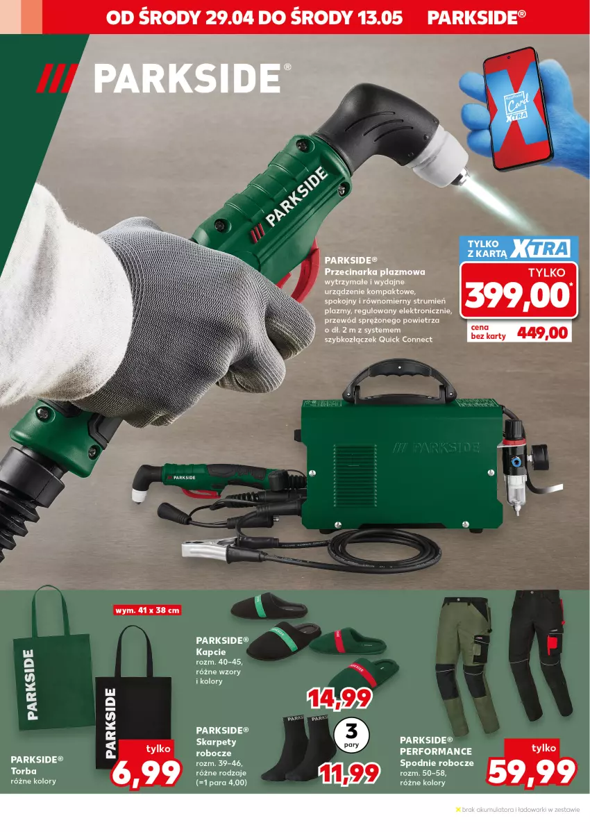 Gazetka promocyjna Kaufland - Kaufland - ważna 29.04 do 13.05.2026 - strona 12 - produkty: Kapcie, Karp, Parkside, Przewód, Rum, Spodnie