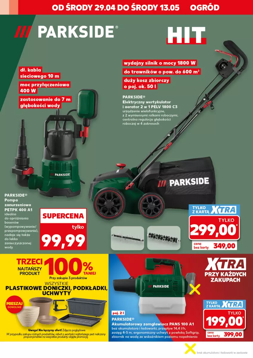 Gazetka promocyjna Kaufland - Kaufland - ważna 29.04 do 13.05.2026 - strona 8 - produkty: Duda, Kosz, Ogród, Parkside, Podkład, Por, Uchwyty, Waga