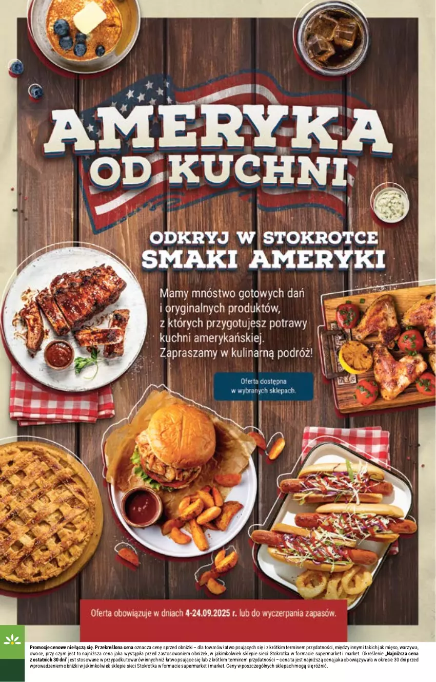 Gazetka promocyjna Stokrotka - Market - ważna 04.09 do 10.09.2025 - strona 15 - produkty: Mięso, Owoce, Warzywa